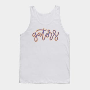 University of Florida calligraphy Tank Top